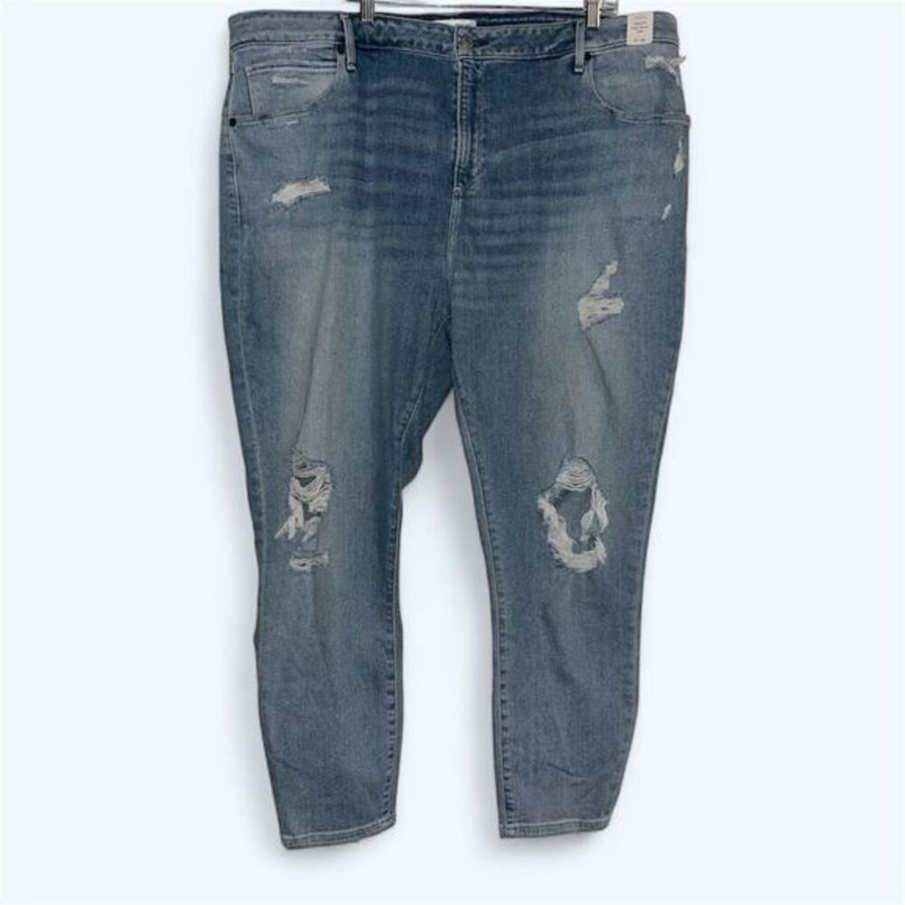 Abercrombie & Fitch SZ 24 long High Rise Super Skinny Ankle Jeans Curve Love NEW